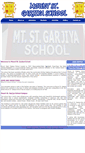 Mobile Screenshot of mountsaintgarjiyaschool.com